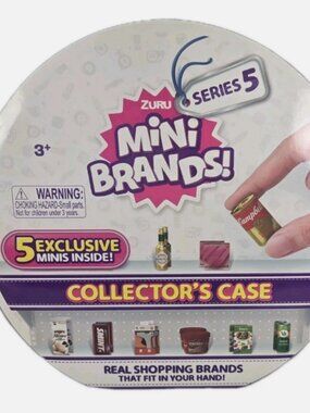 Mini Brands LOT Collector's Case Series 5 w/ EXTRA MINIS Included ZURU Exclusive